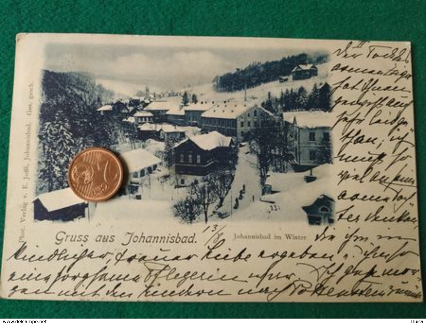 GRUSS AUS  Johannisbad 1899 - Saluti Da.../ Gruss Aus...