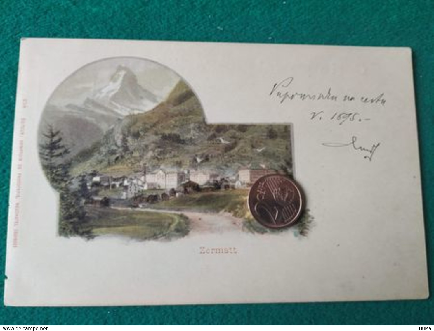 GRUSS AUS Zermatt 1895 - Saluti Da.../ Gruss Aus...