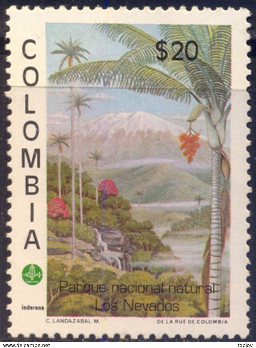 COLUMBIA - NACIONAL PARK - VULCANOS - **MNH - 1981 - Volcanos