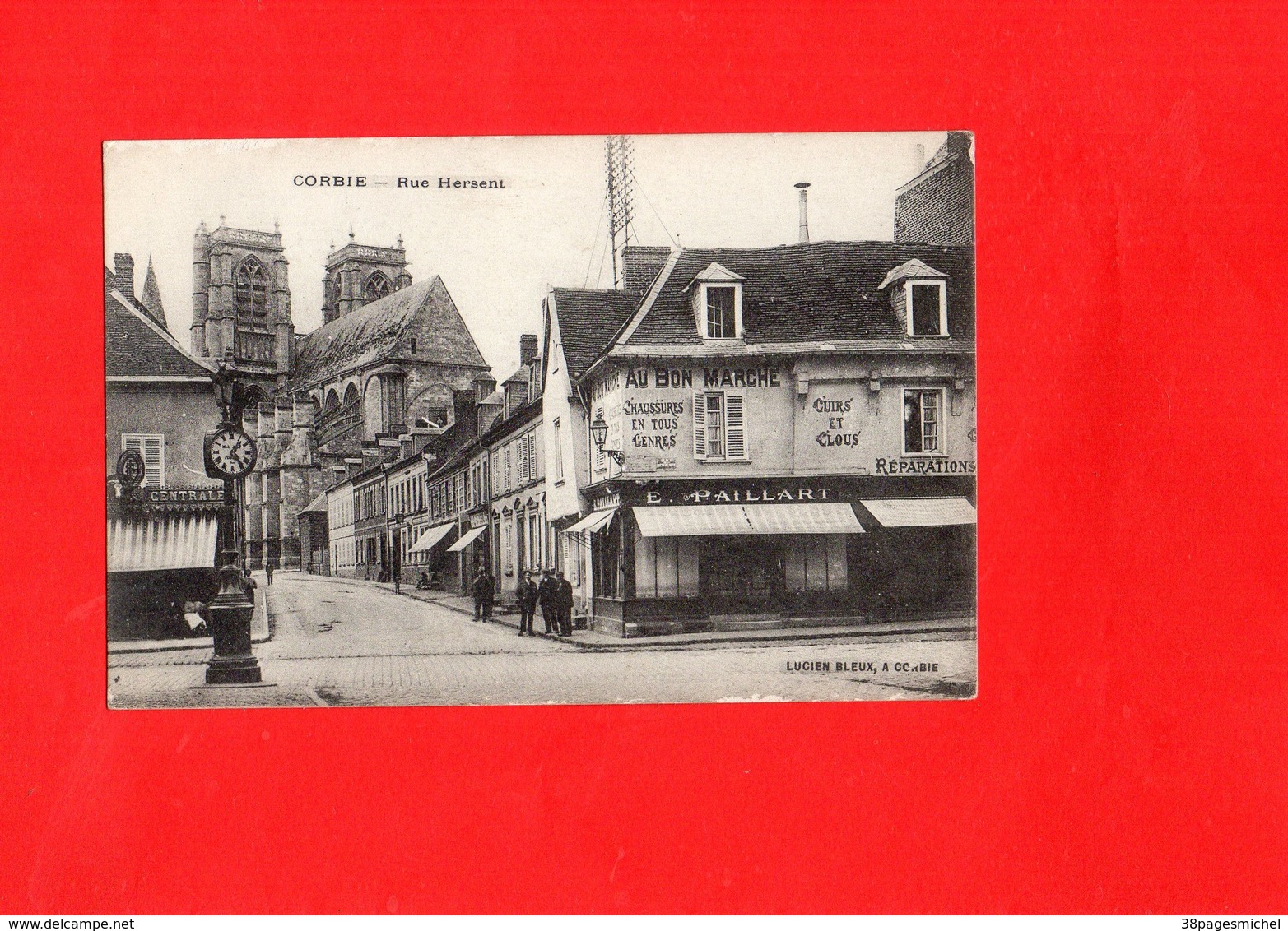 F1404 - CORBIE - 80 - Rue Hersent - E. Paillart - Corbie