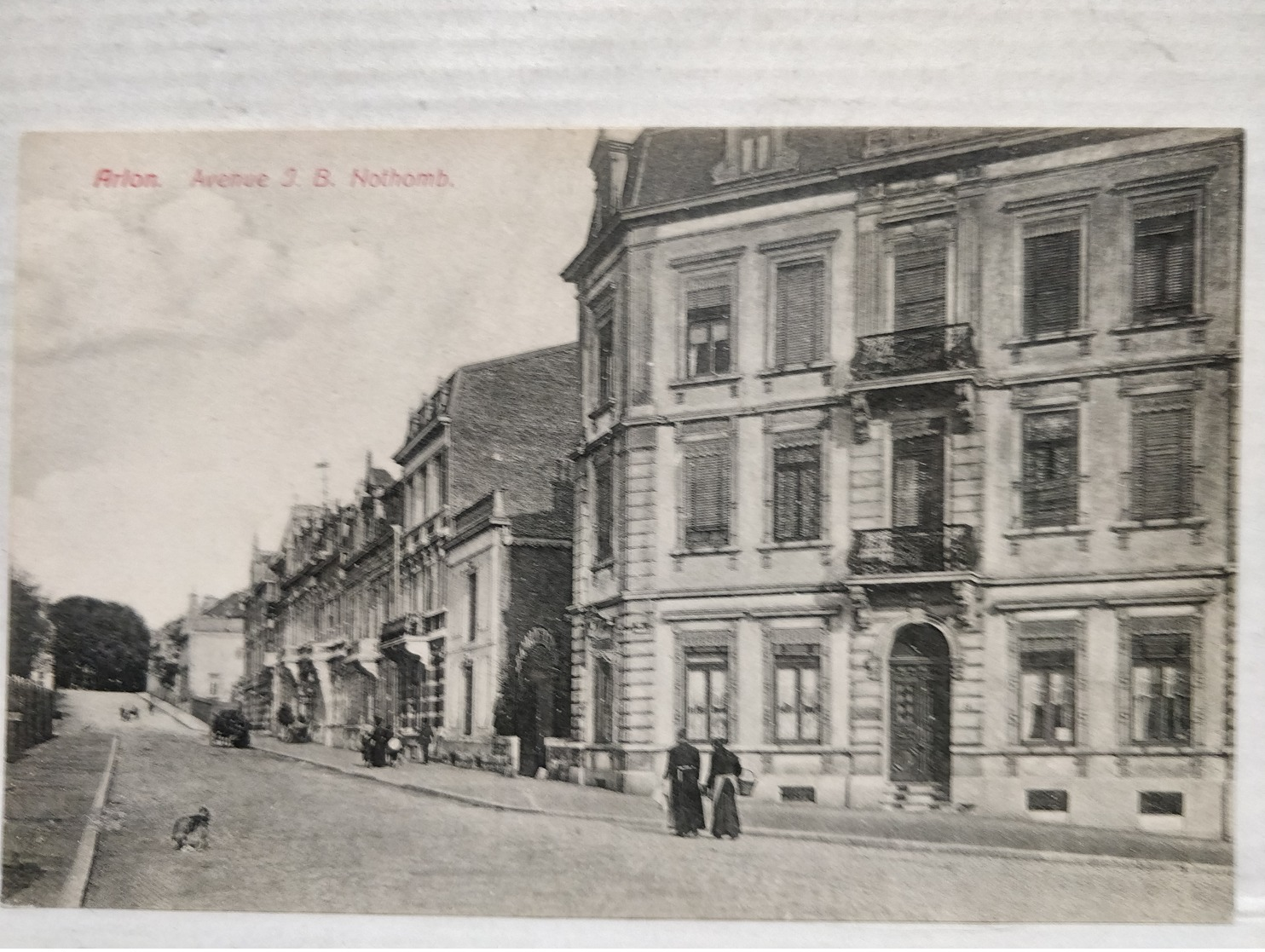 RARE. Arlon. Avenue Nothomb. Vue Peu Courante - Aarlen