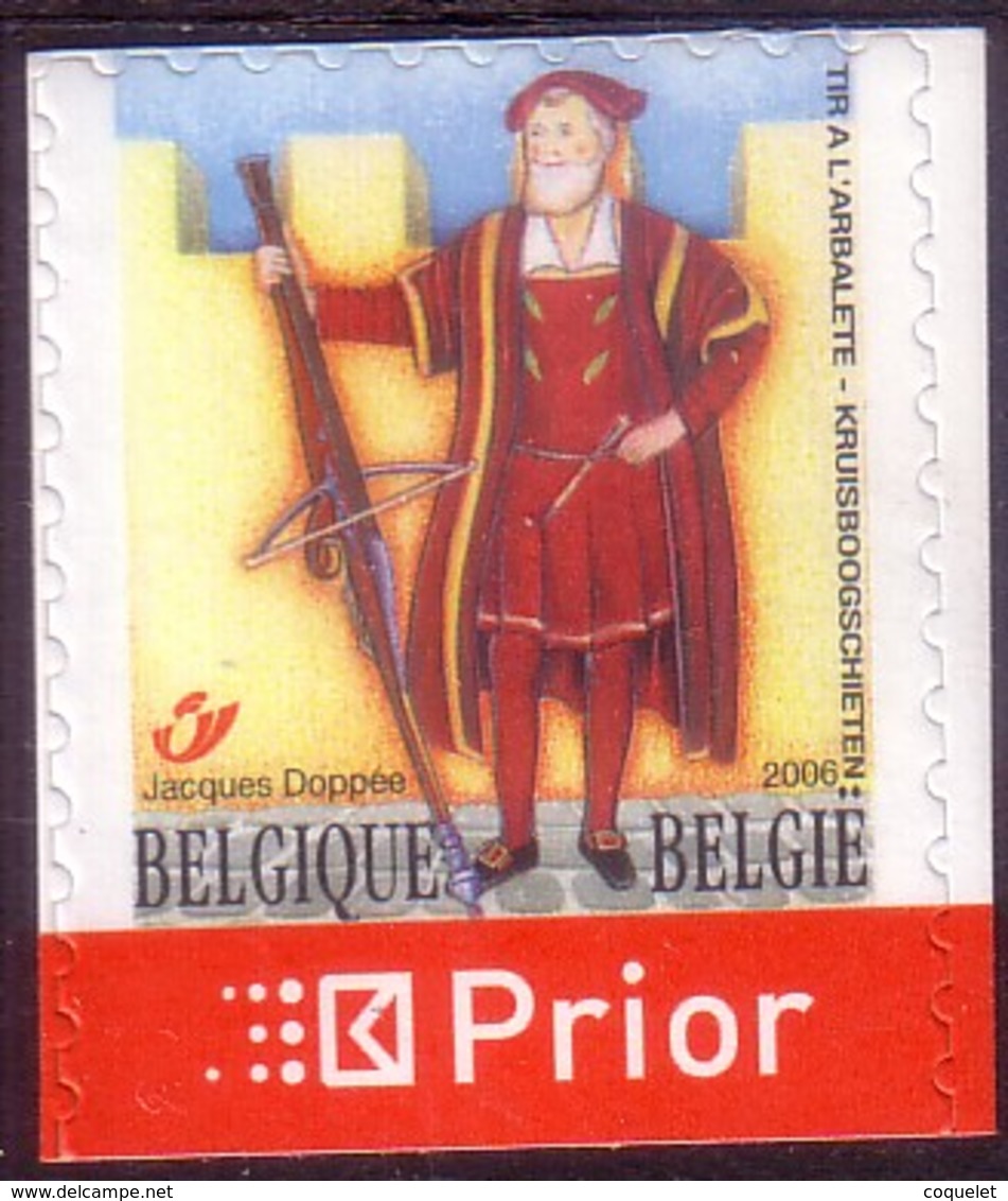 BE 2006 - N° 3497 XX Les ARBALETRIERS  625 Ans Du"Grand Serment Royal  Et De Saint-Georges Des Arbalétriers De Bruxelles - Unused Stamps