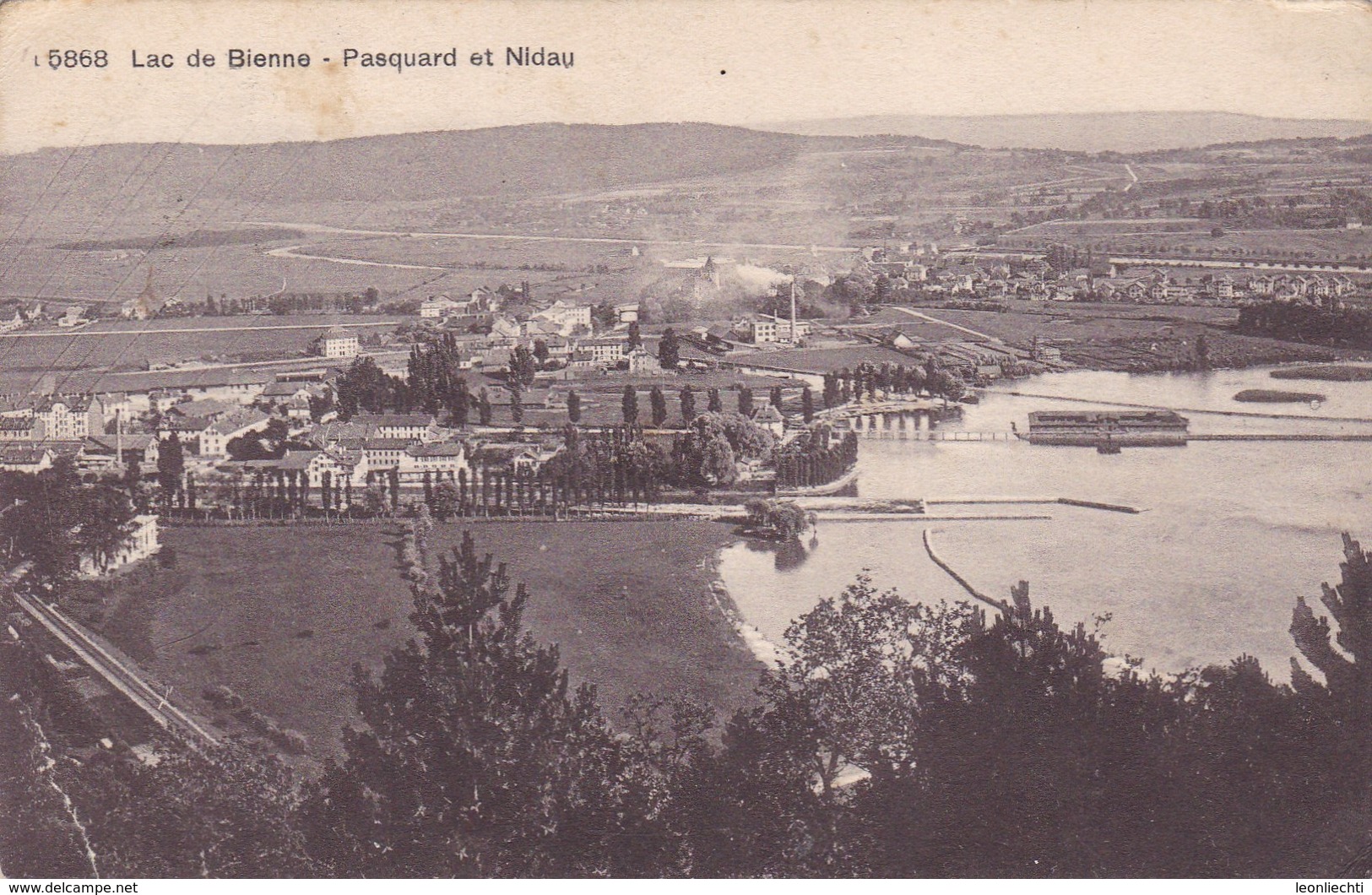 Biel - Bienne. Lac De Bienne - Pasquard Et Nidau - Autres & Non Classés