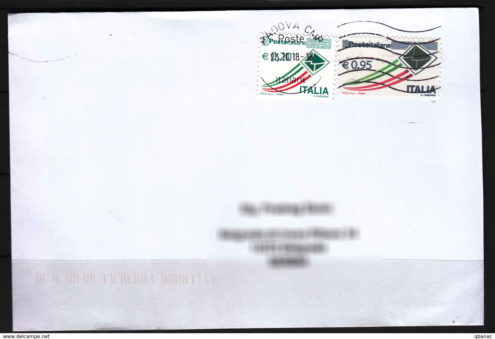 Italy Modern Cover Travelled To Serbia - 2011-20: Storia Postale