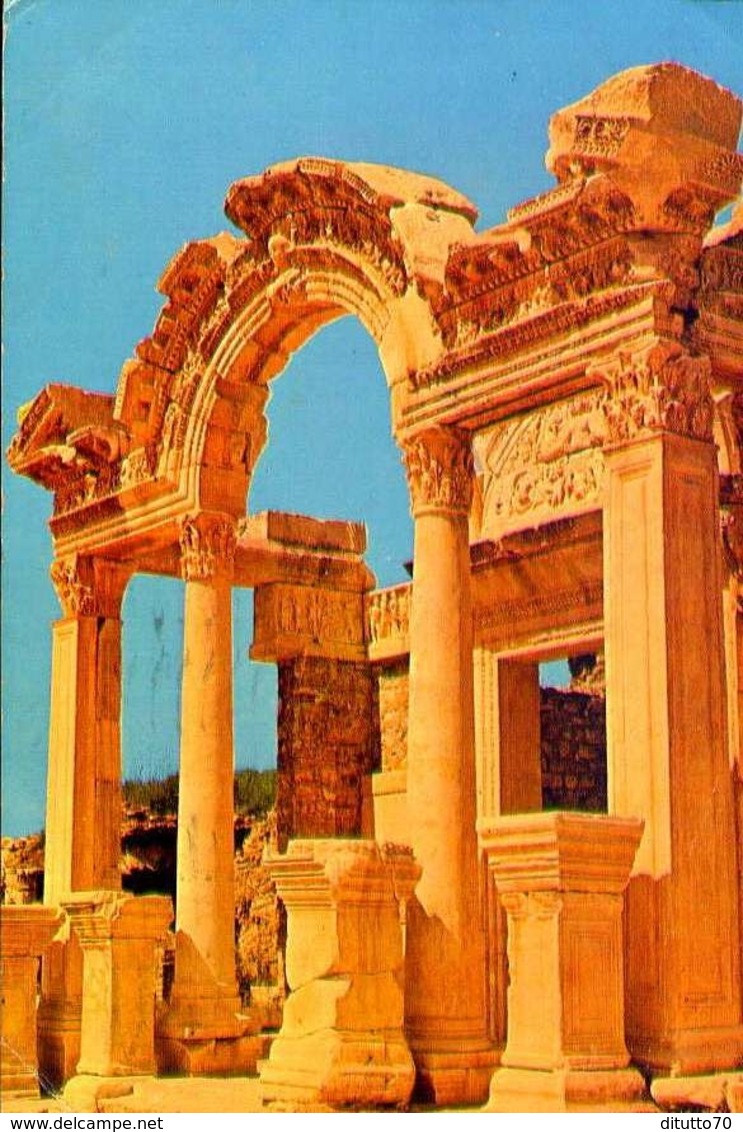 Ephesus - Hadrian Tempel - Turkey - Formato Grande Viaggiata – E 9 - Grecia