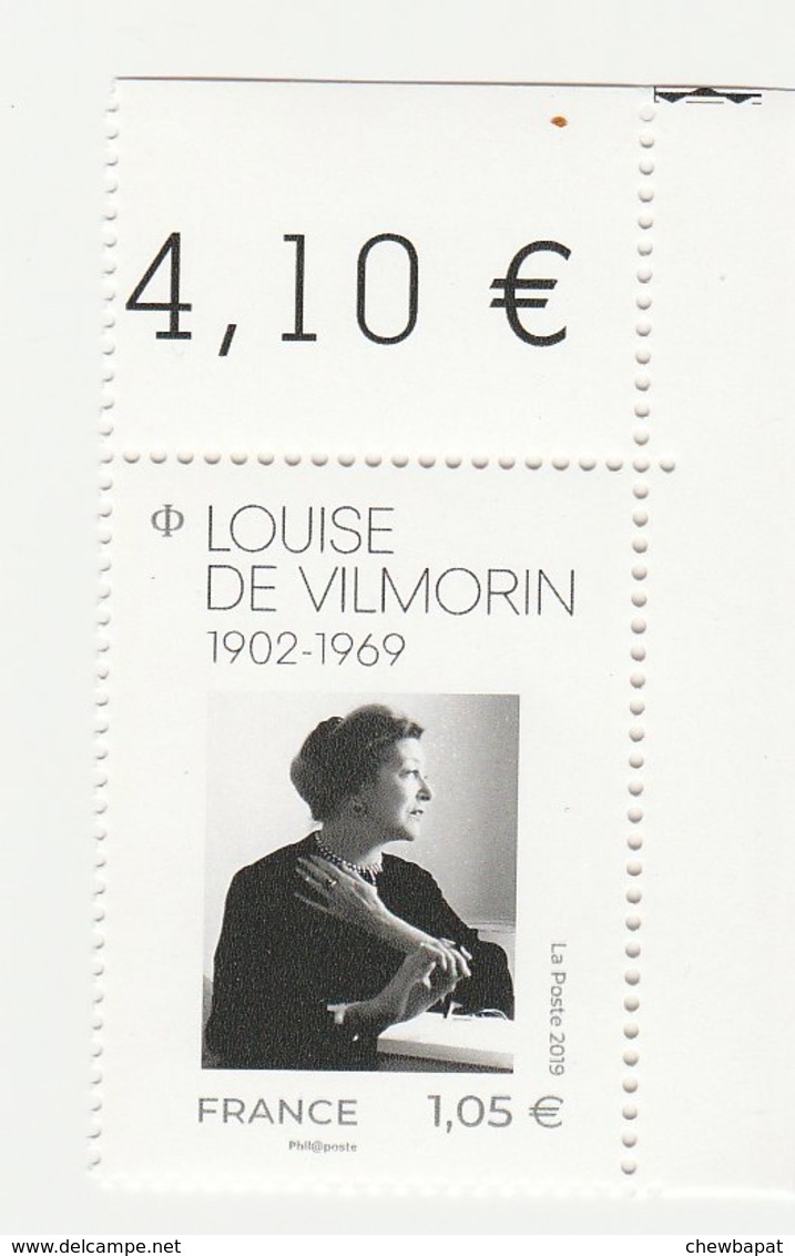 France 2019 - Louise De Vilmorin 1902-1969 - Neufs