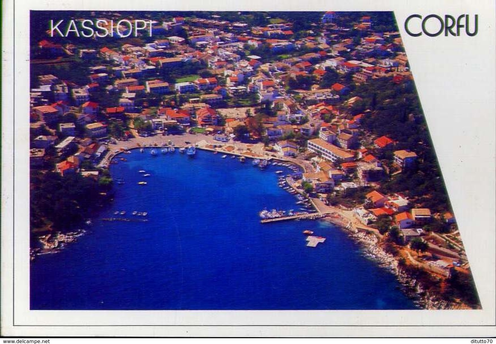 Kassiopt - Corfu - Formato Grande Viaggiata – E 9 - Grecia