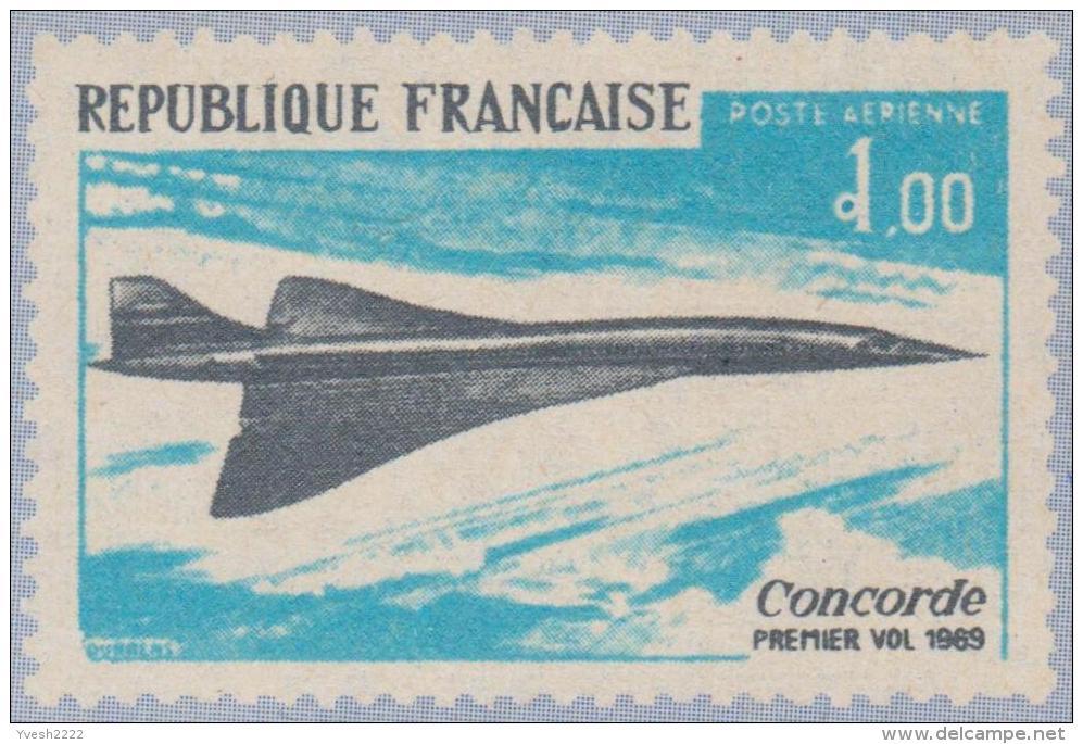 France. Aérogramme à 1 F, Curiosité "bulle" Sur Le "1". Concorde - Concorde