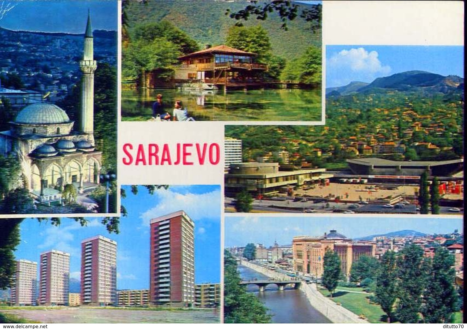 Sarajevo - 1816 - Formato Grande Viaggiata – E 9 - Yugoslavia