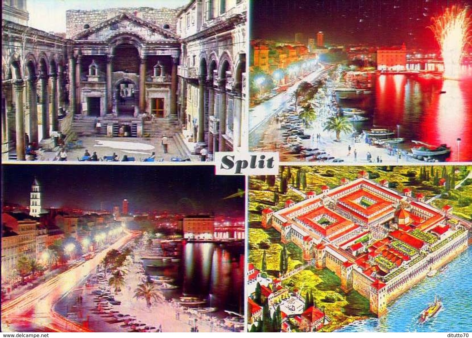 Split - Formato Grande Viaggiata – E 9 - Jugoslavia