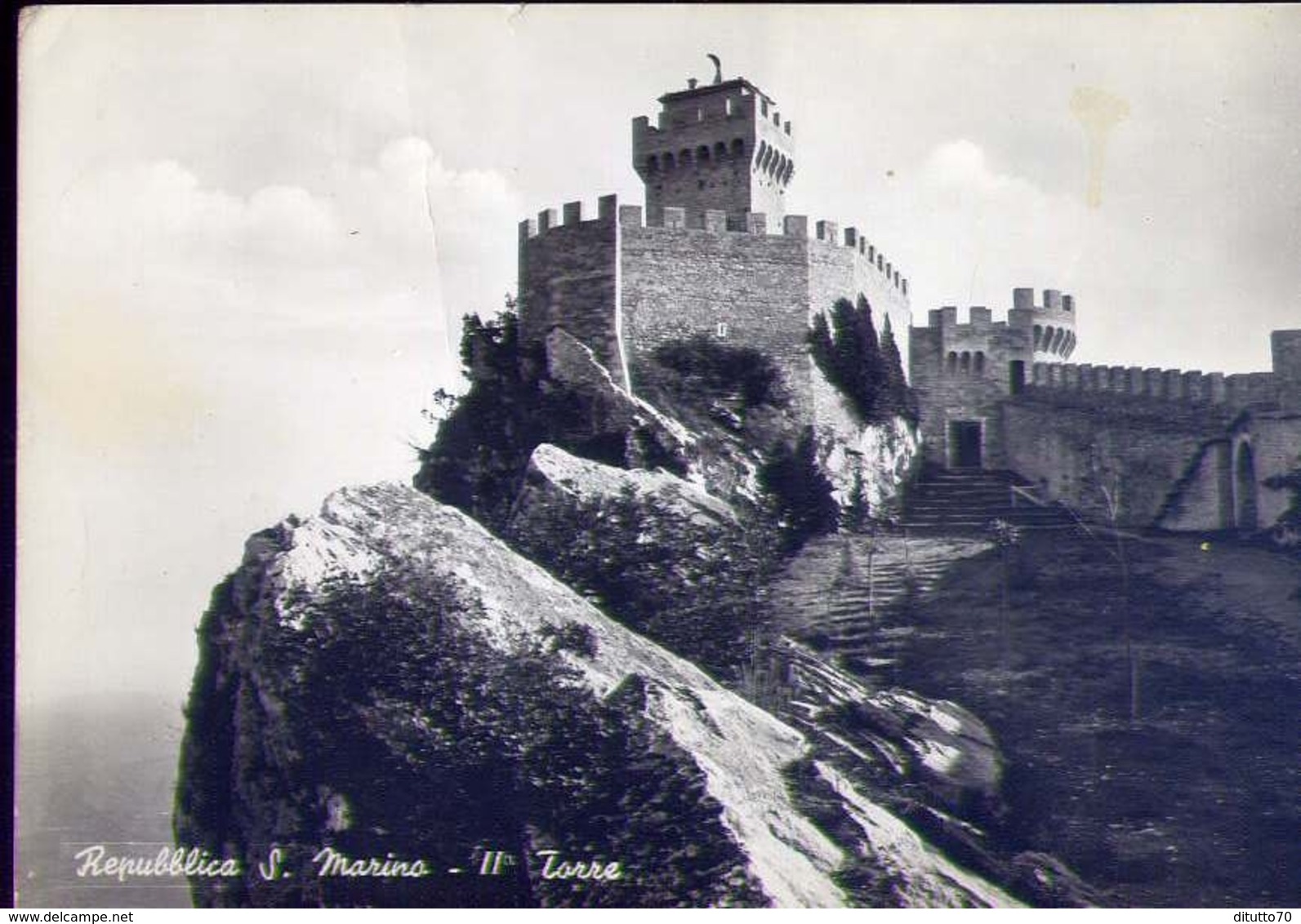 Repubblica Di San Marino - La Seconda Torre - Formato Grande Non Viaggiata – E 9 - San Marino