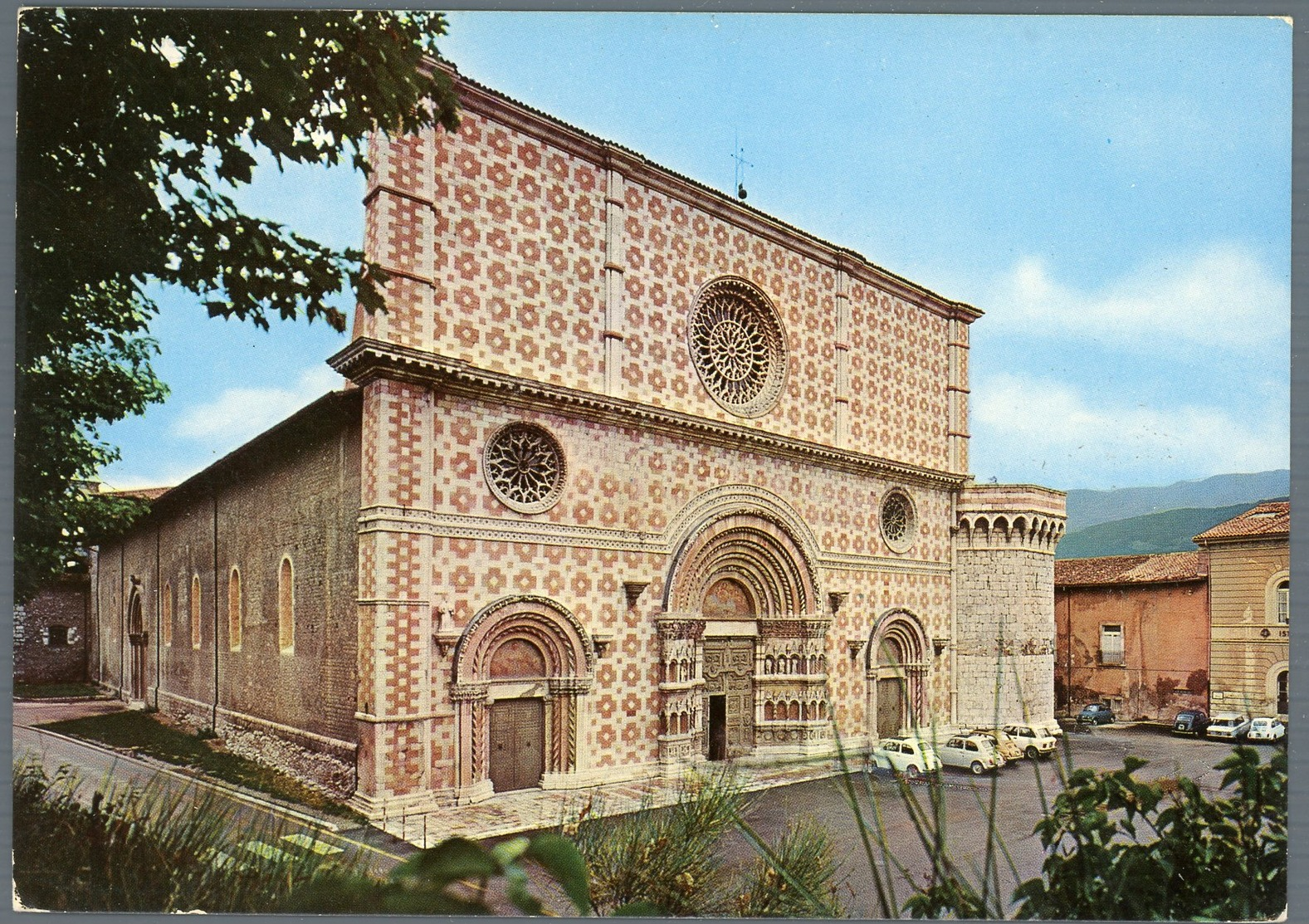 °°° Cartolina N. 591 L'aquila Basilica Di S. Maria Di Collemaggio  Nuova °°° - L'Aquila