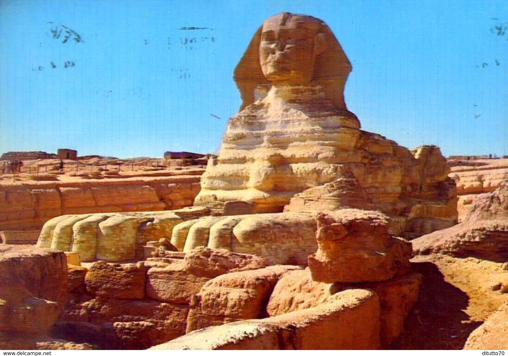 Giza - The Sphinx - Formato Grande Viaggiata – E 9 - Gizeh