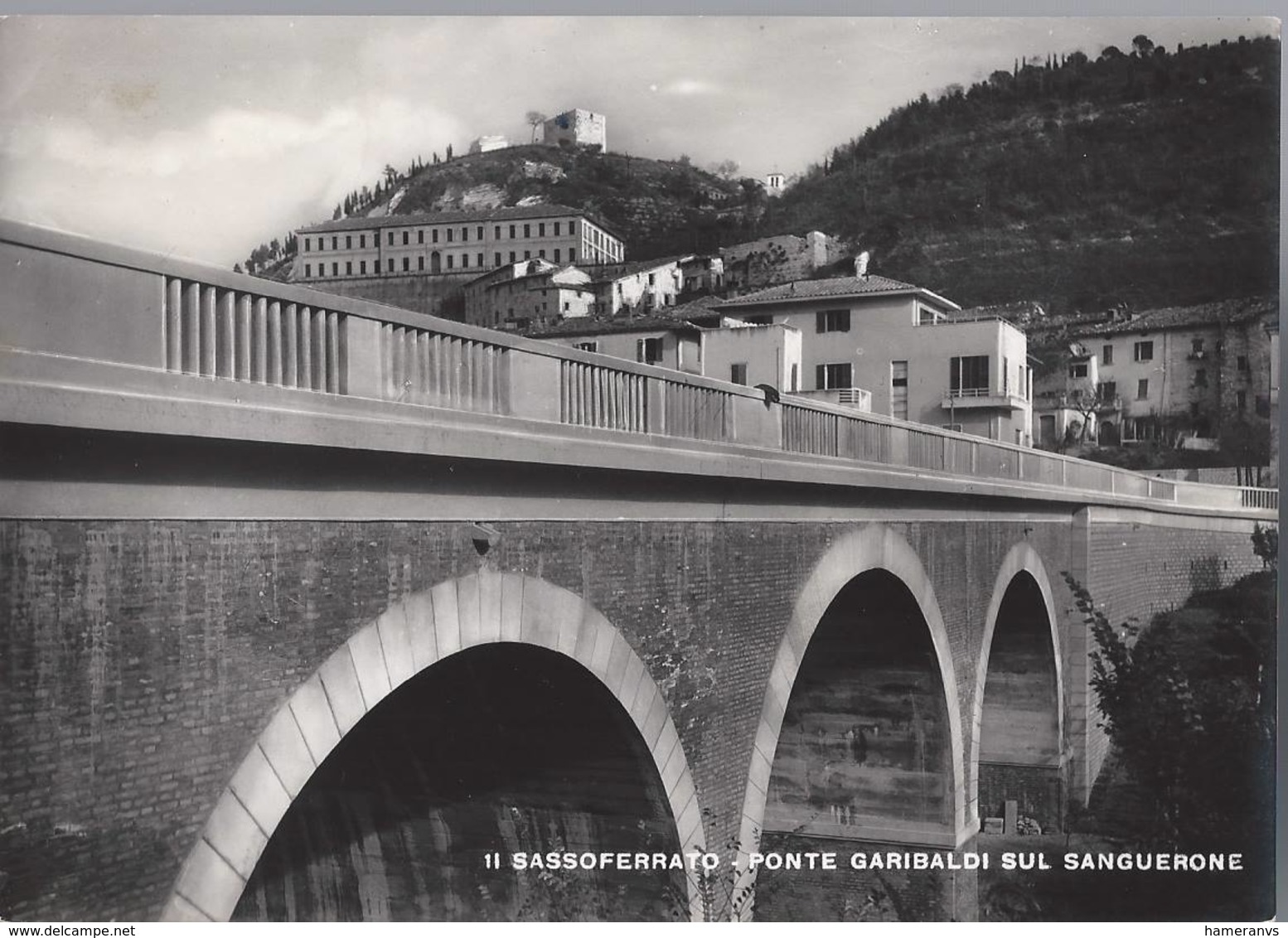 Sassoferrato - Ponte Garibaldi Sul Sanguerone - Ancona - H3959 - Ancona