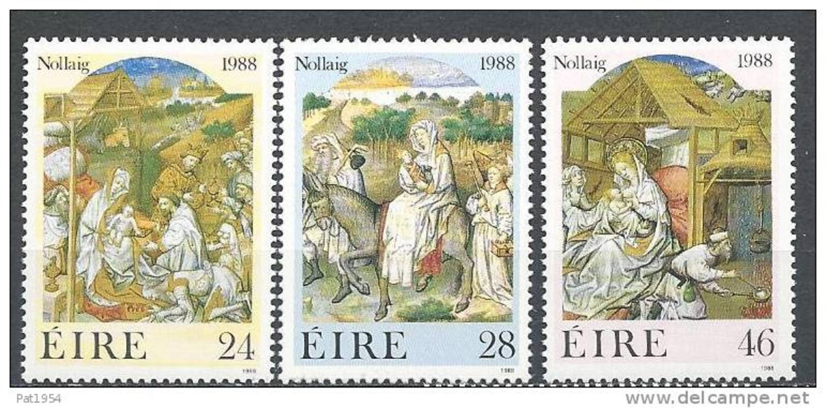 Irlande 1988 N°668/670 Neufs ** Noël - Neufs