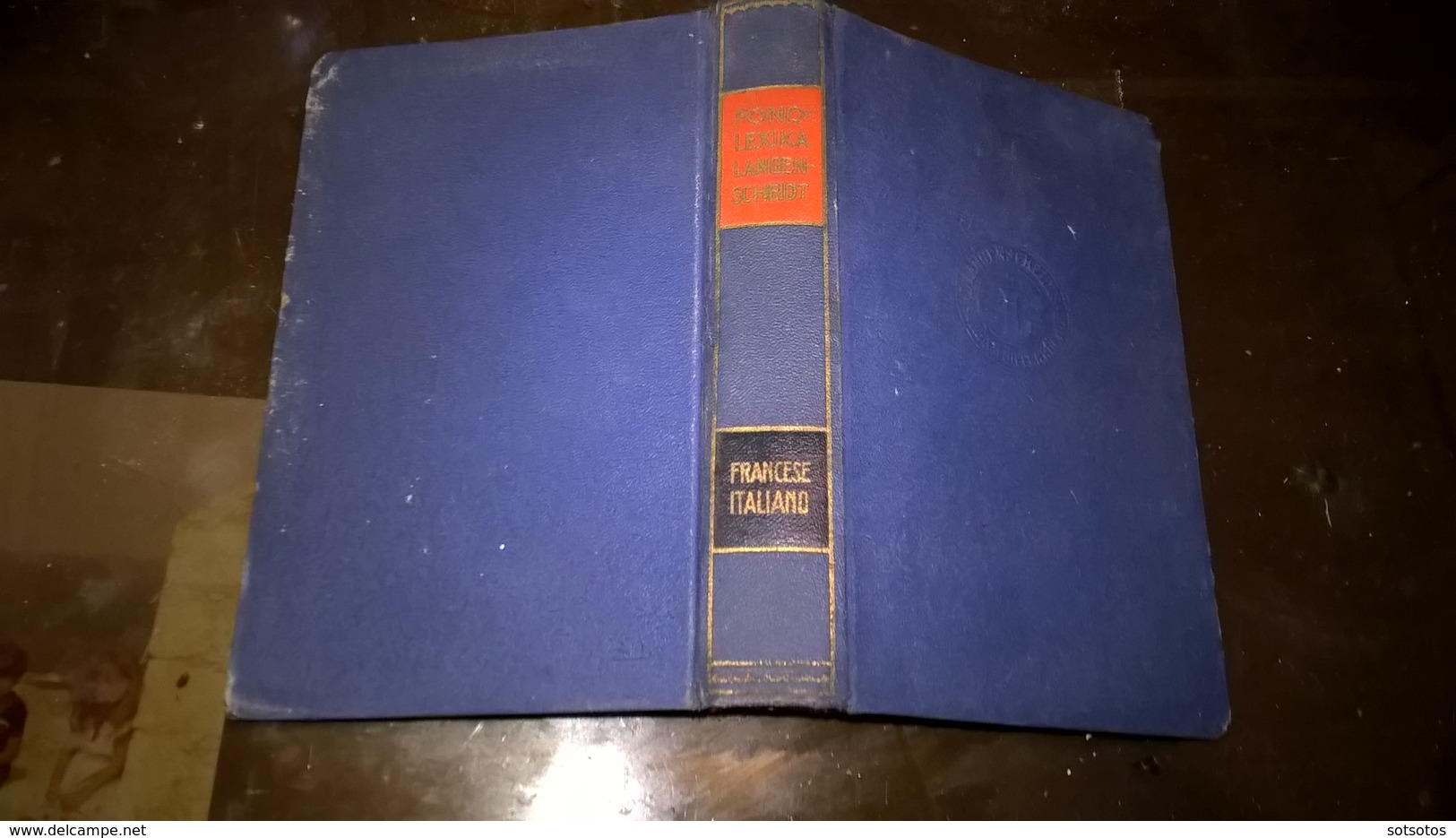 FRANCAIS-ITALIEN _  FRANCESE6ITALIANO DICTIONNAIRE Par Gaston Le BOUCHER.  (1911) Ed. FONOLEXIKA  - 560 Pages (10Χ15,50 - Dictionaries