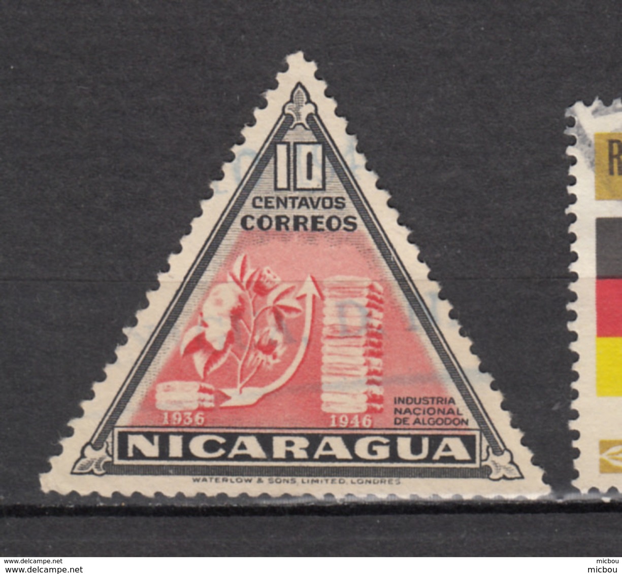 Nicaragua, Textile, Coton, Cotton, Triangle, Arrow, Flèche - Textile