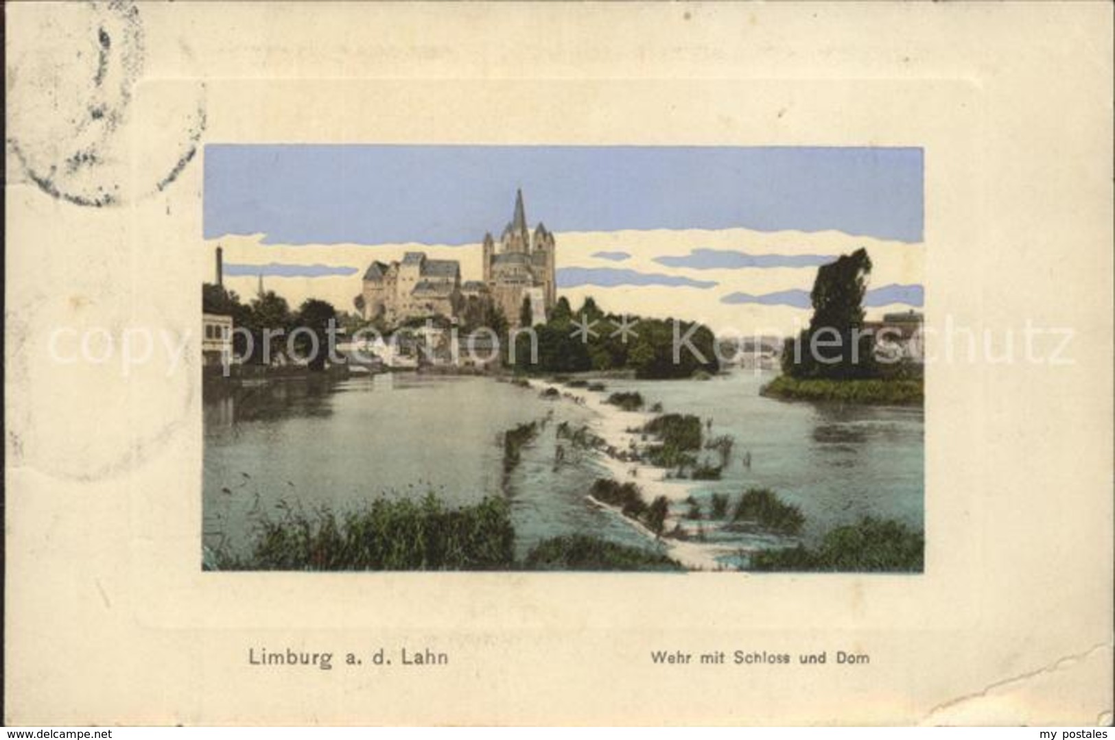 41542935 Limburg_Lahn Wehr Mit Schloss Und Dom Limburg_Lahn - Limburg