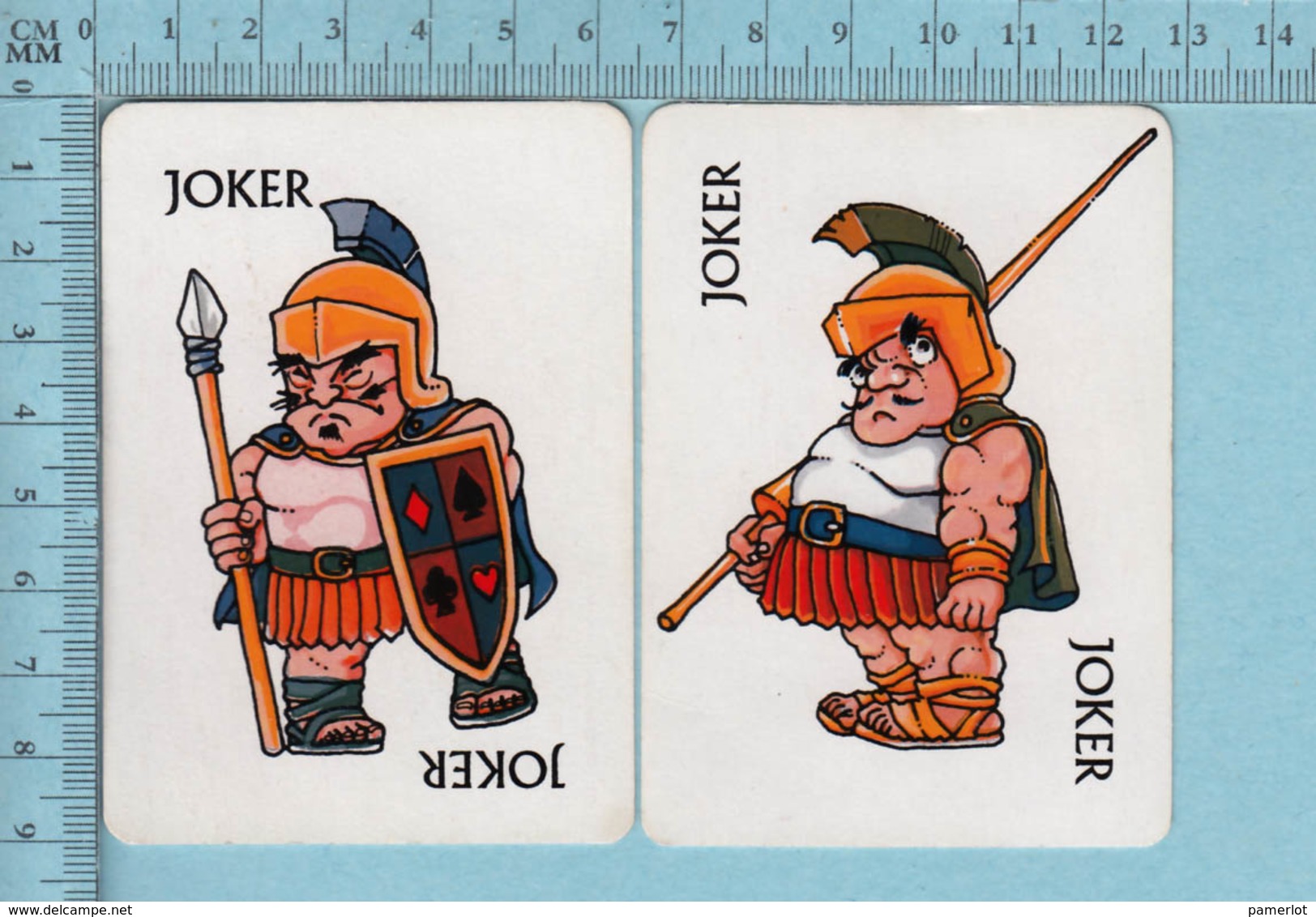 2 Cartes,Joker, Joker Centurions - Cartes à Jouer Classiques