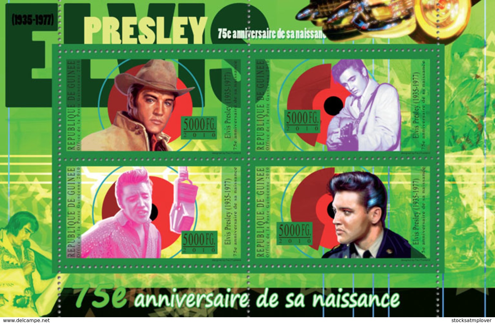 Guinea 2010 Elvis Presley - Guinea (1958-...)