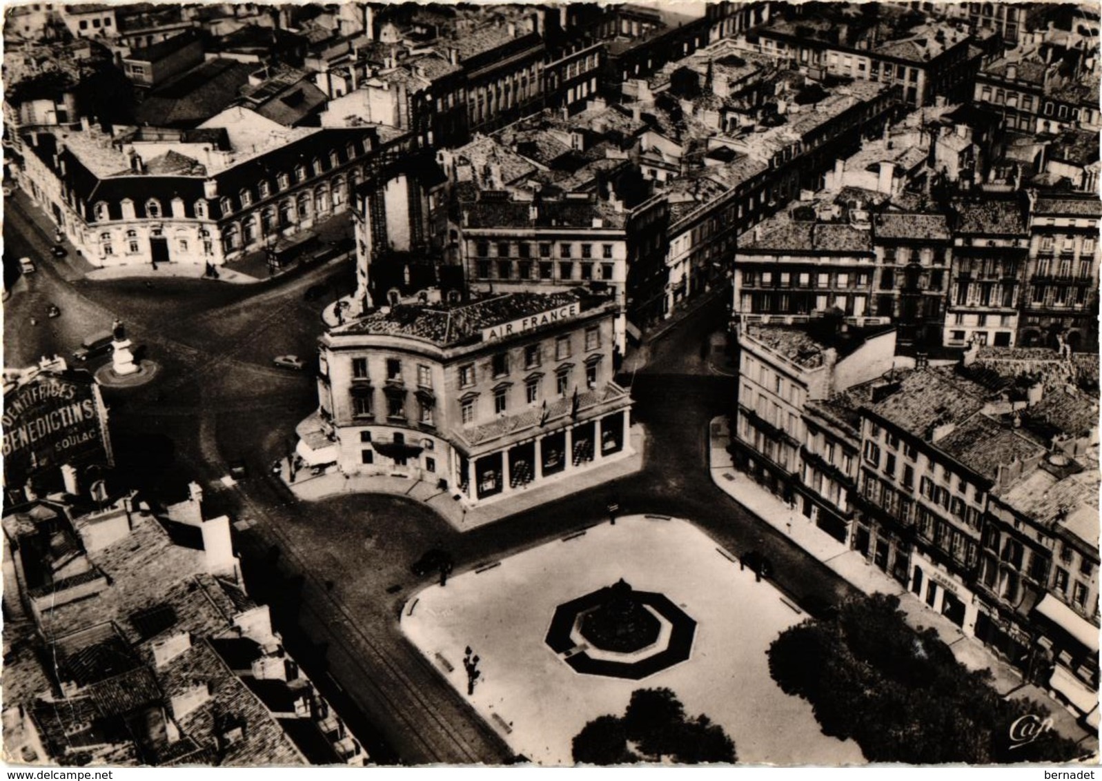 33 .. BORDEAUX .. VUE AERIENNE .. 1957 ... AGENCE AIR FRANCE - Bordeaux