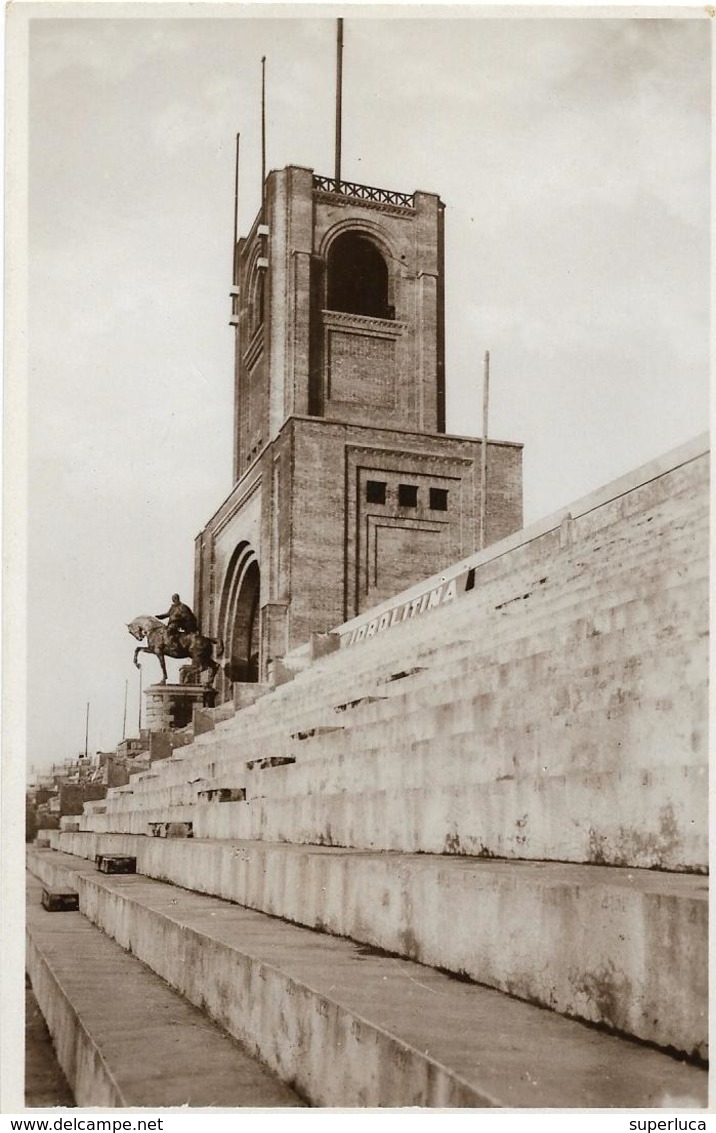 6-BOLOGNA-LITTORIALE-TORRE DELLA MILIZIA E STATUA EQUESTRE DEL DUCE - Calcio