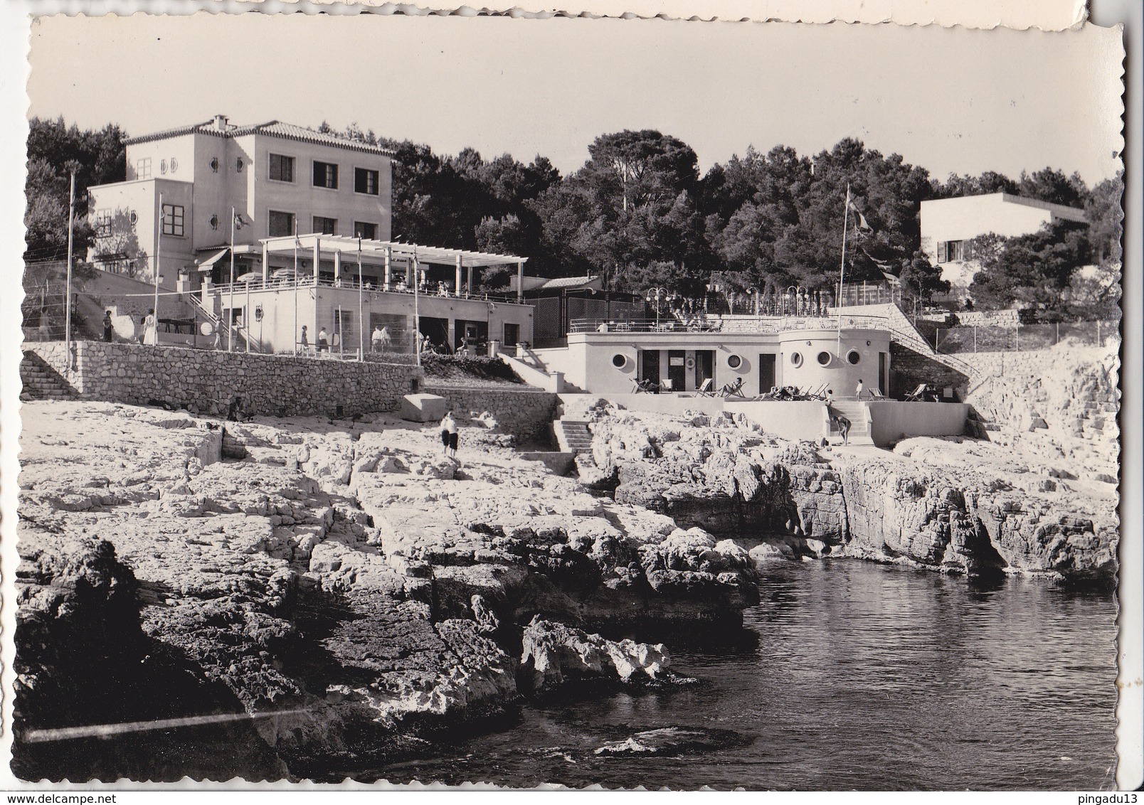 Au Plus Rapide Cassis Hôtel Restaurant De La Plage Bleue Non Circulé Excellent état - Cassis