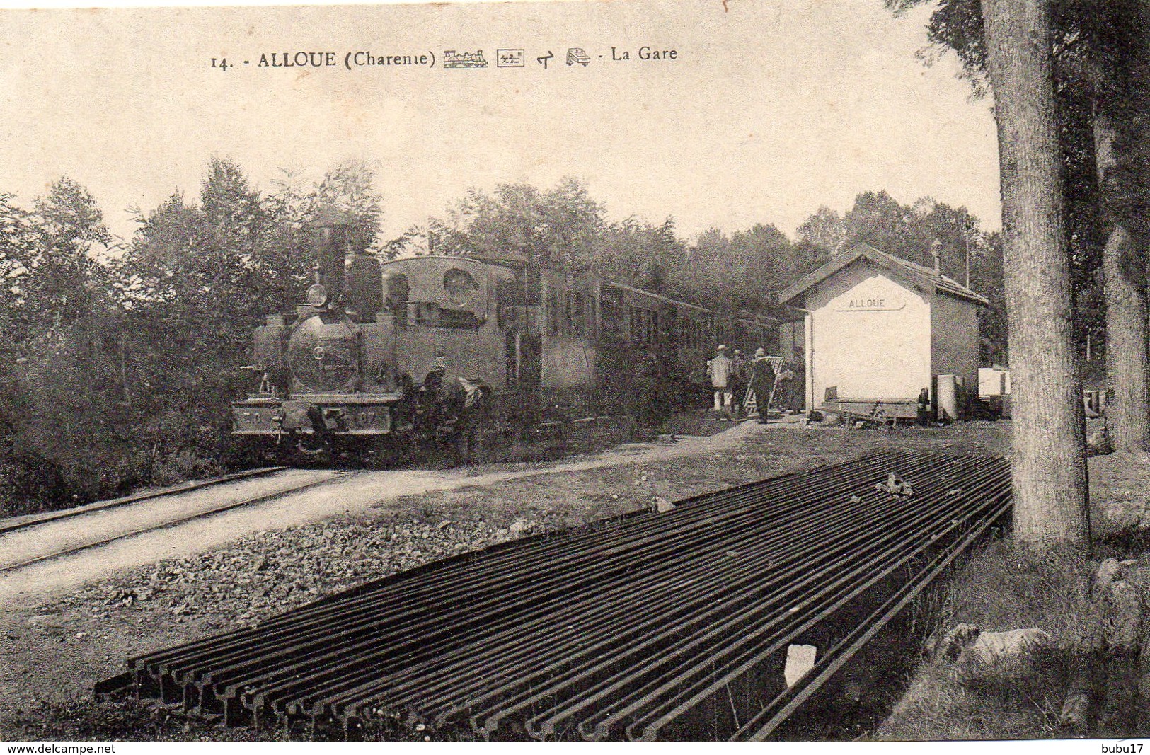 ALLOUE-la Gare-très Bon état - Autres & Non Classés