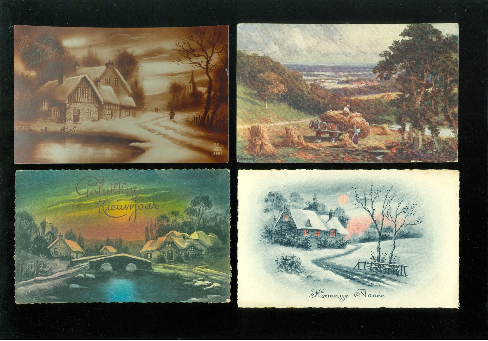 Beau Lot De 60 Cartes Postales De Fantaisie Paysages Paysage Mooi Lot Van 60 Postkaarten Fantasie Landschappen Landschap - 5 - 99 Cartes