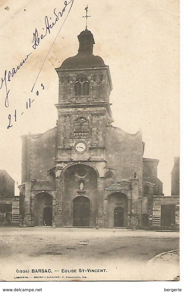 Bo/     33  Barsac         Place De L'église - Autres & Non Classés
