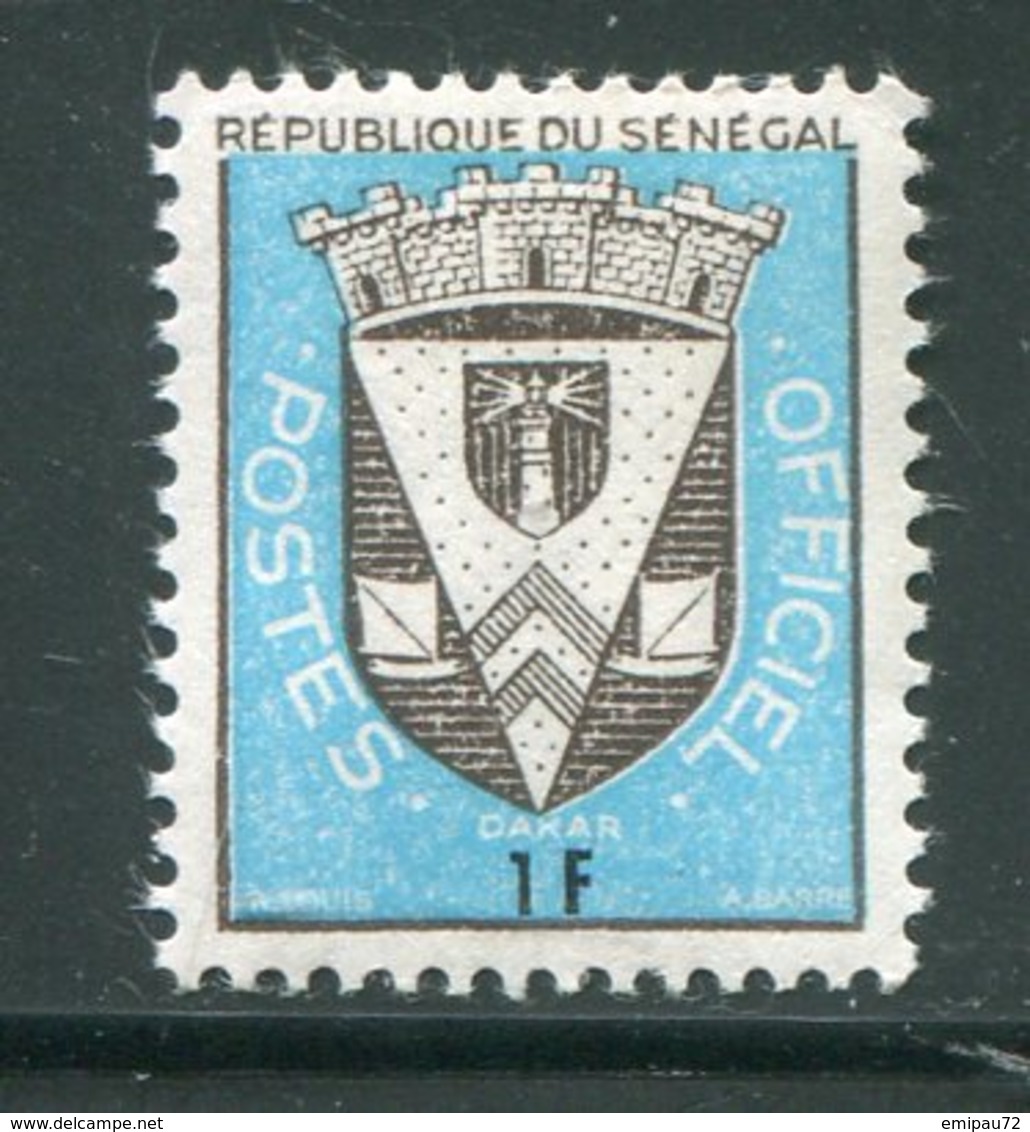 SENEGAL- Service Y&T N°1- Neuf Sans Charnière ** - Sénégal (1960-...)