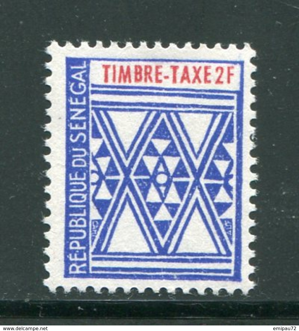 SENEGAL- Taxe Y&T N°33- Neuf Sans Charnière ** - Sénégal (1960-...)