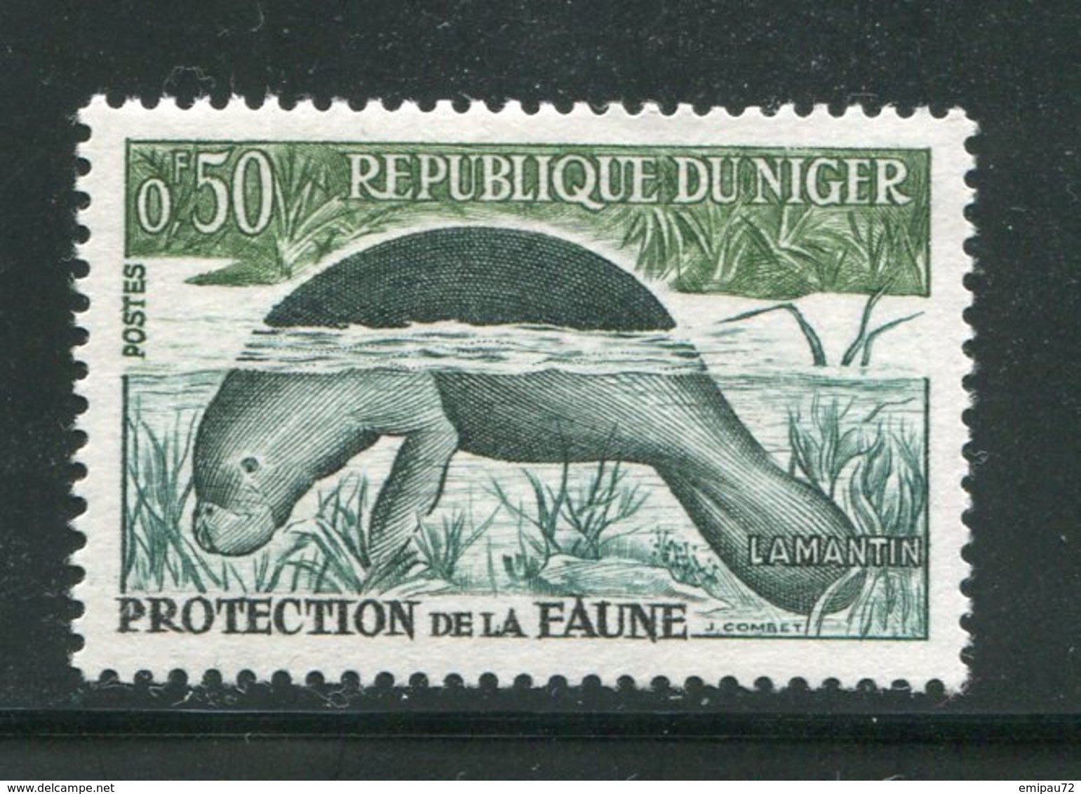 NIGER- Y&T N°96A- Neuf Sans Charnière ** (lamantins) - Niger (1960-...)
