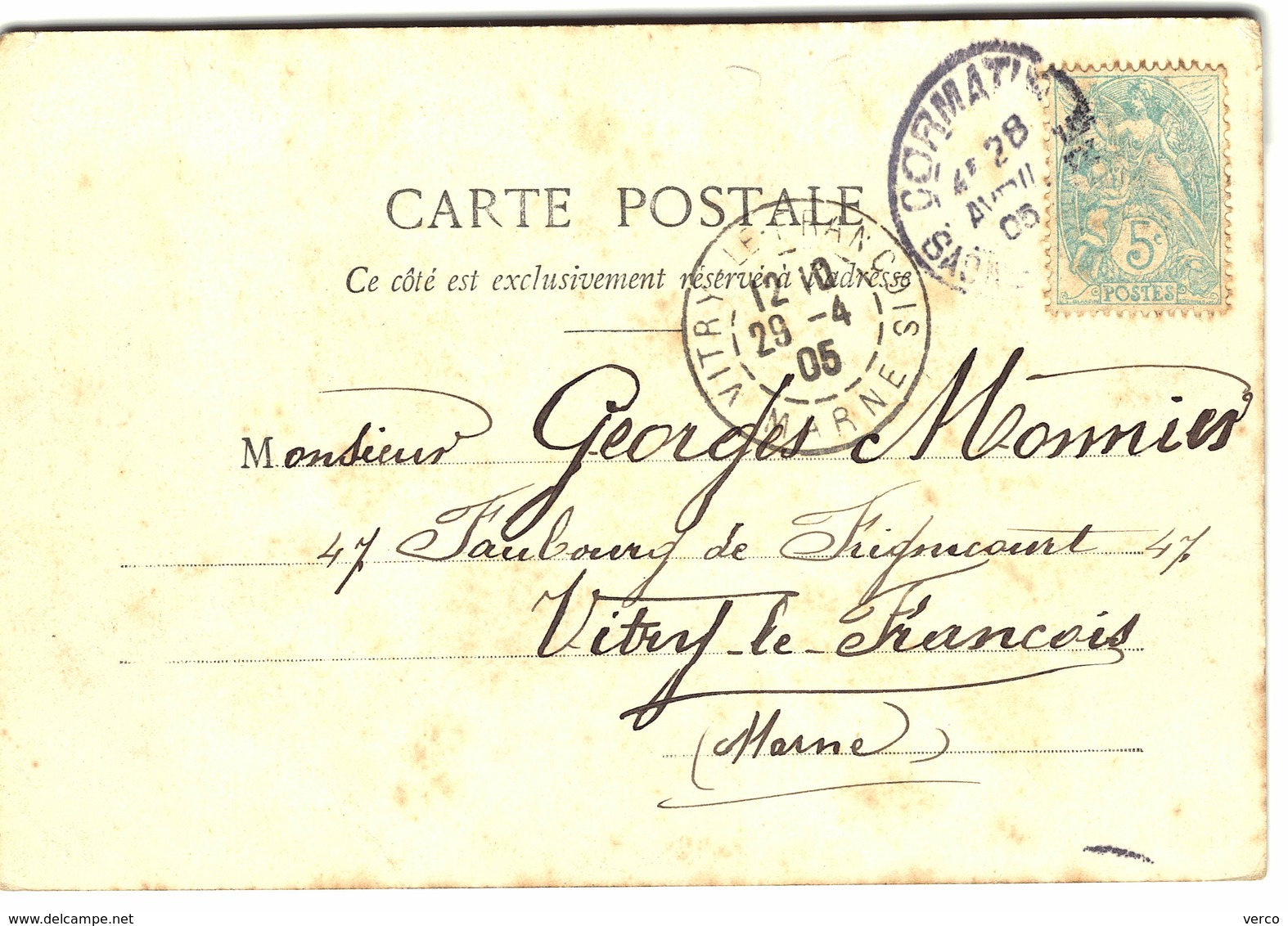 Carte Postale Ancienne De CORMATIN - Altri & Non Classificati