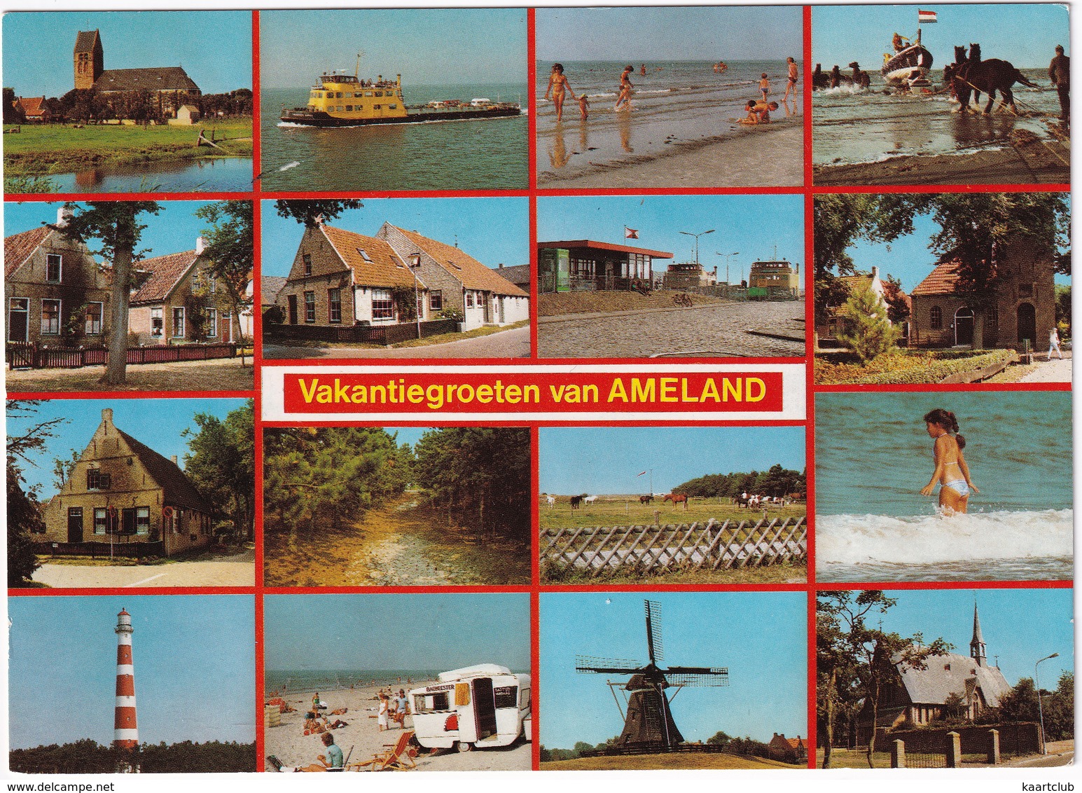 Vakantiegroeten Van Ameland - (Wadden, Holland) - Ameland