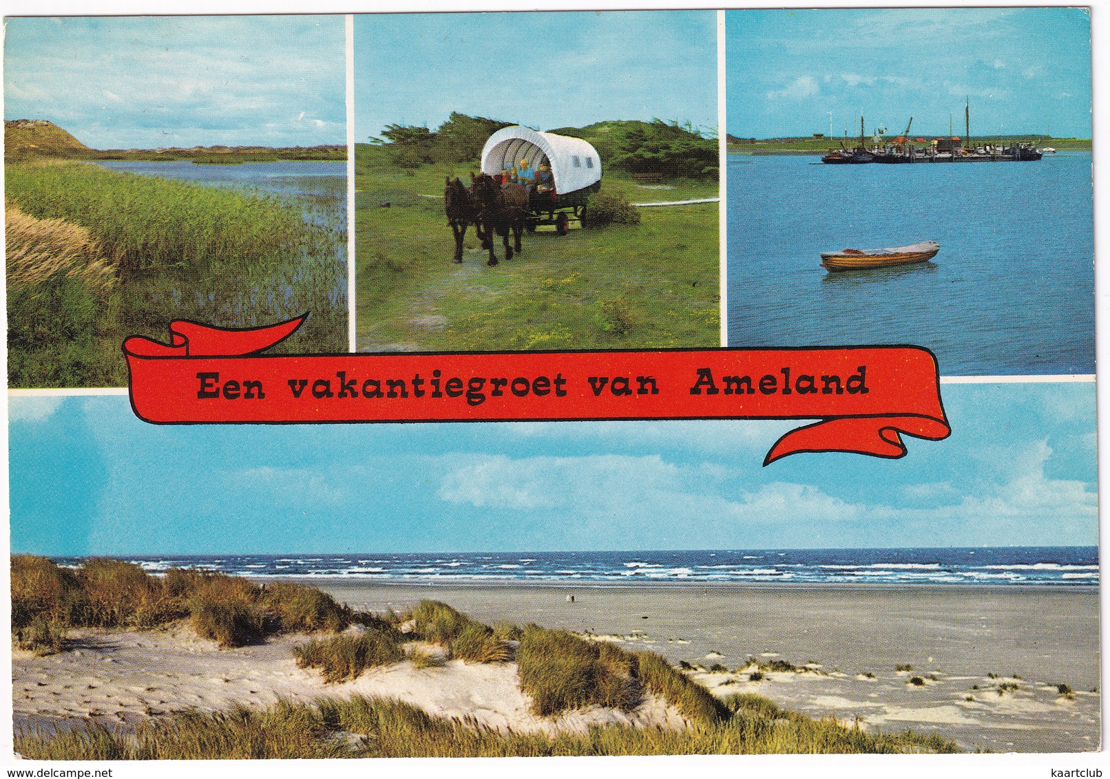 Een Vakantiegroet Van Ameland - (Wadden, Holland) - Ameland