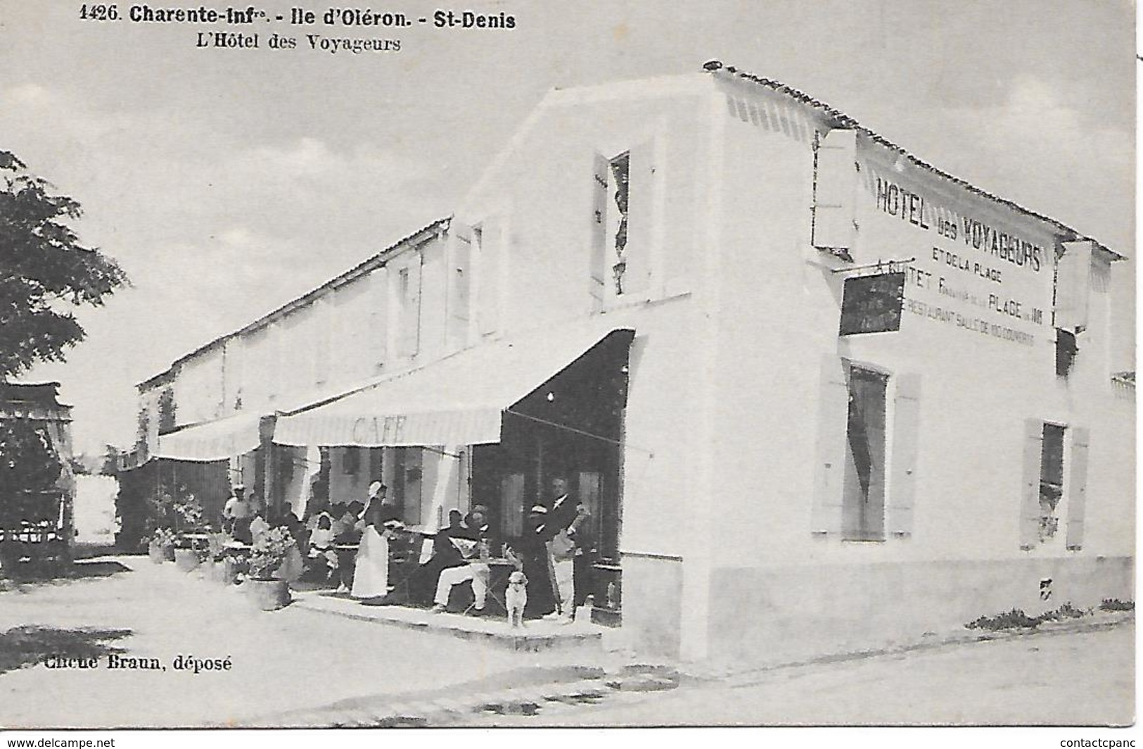 SAINT - DENIS ( 17 ) - Hôtel Des Voyageurs - Ile D'Oléron