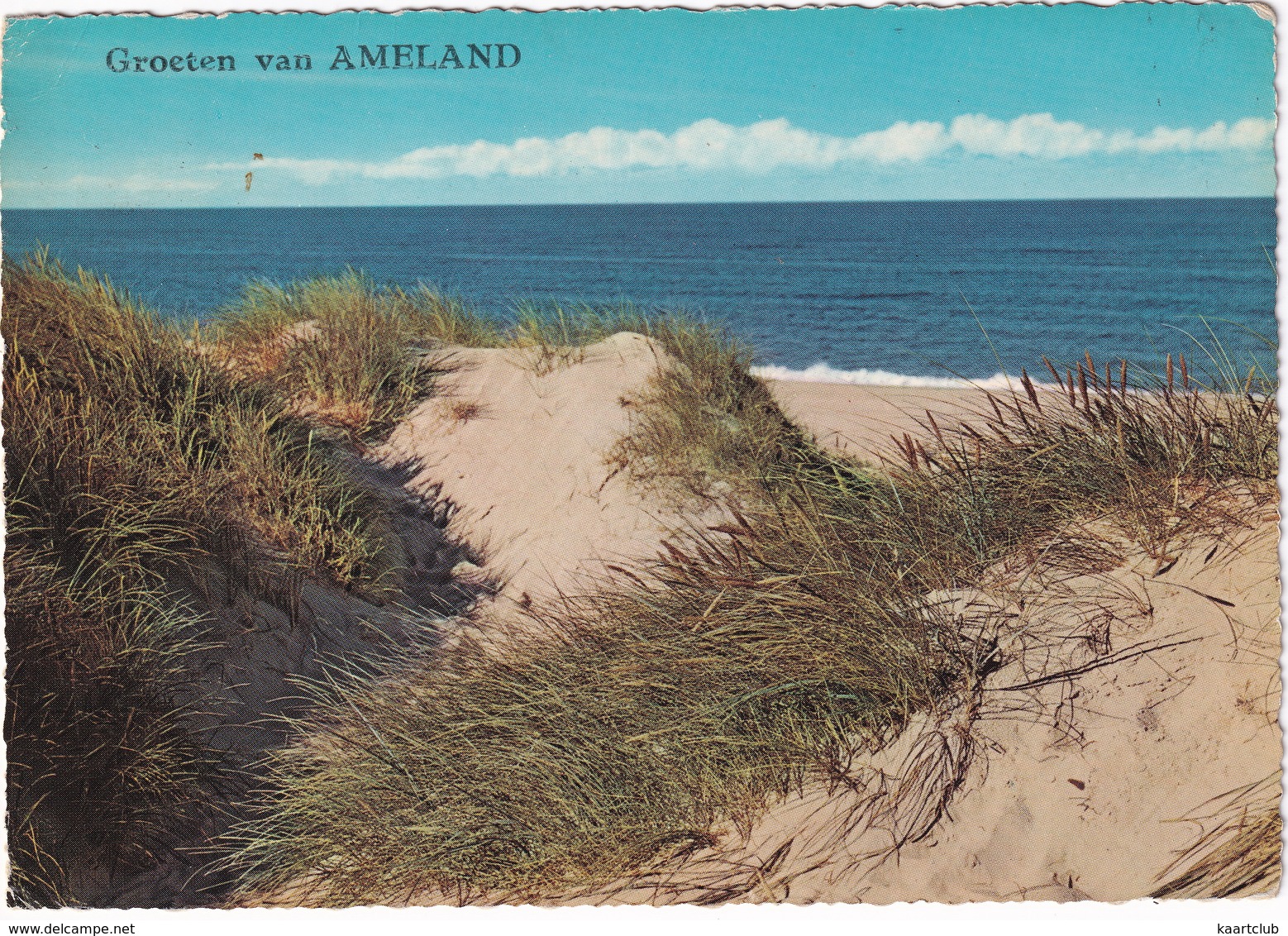 Groeten Van Ameland  - (Wadden, Holland) - Zee, Strand, Duinen - 1964 - Ameland