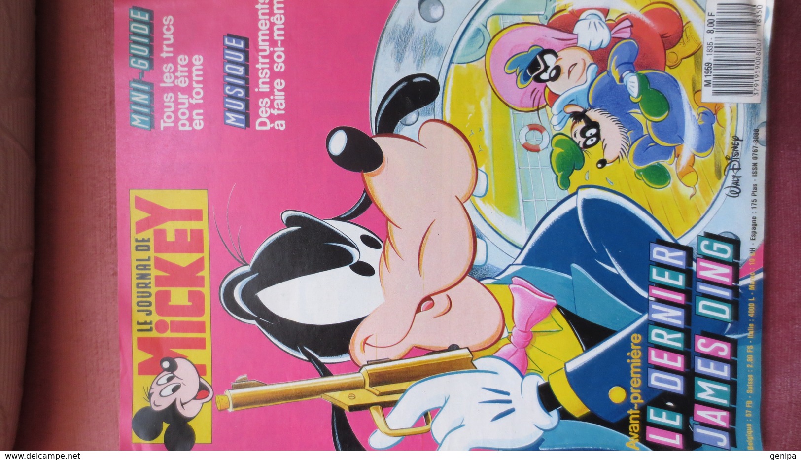 JOURNAL DE MICKEY N° 1835. Année 1987 - Journal De Mickey
