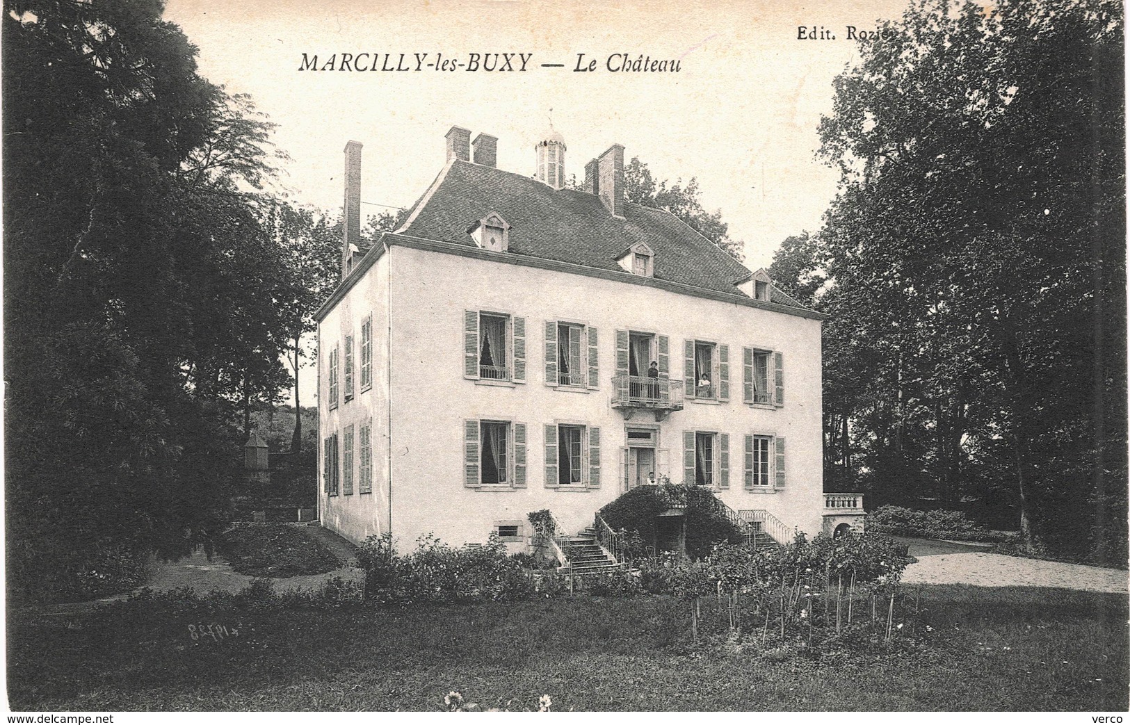 Carte Postale Ancienne De MARCILLY Les BUXY - Altri & Non Classificati