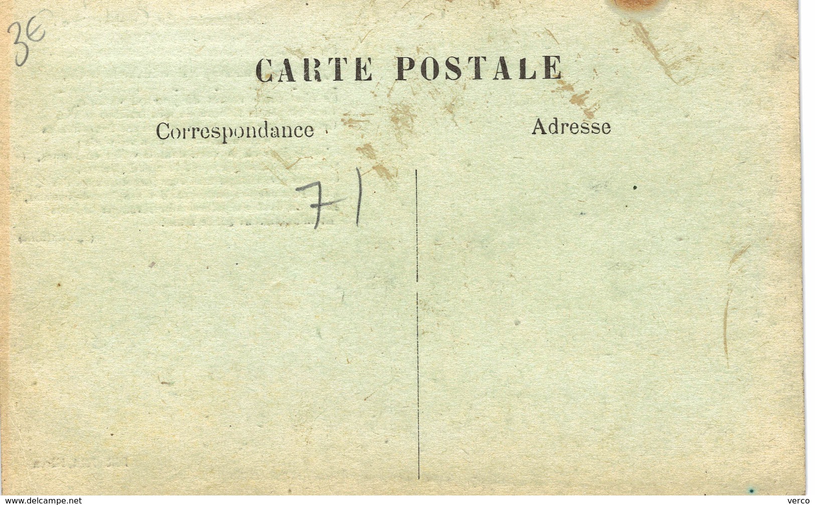 Carte Postale Ancienne De MILLY - Altri & Non Classificati