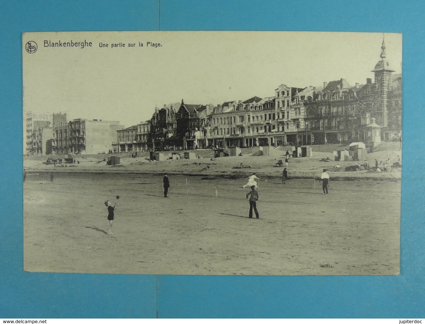 Blankenberghe Une Partie Sur La Plage - Blankenberge