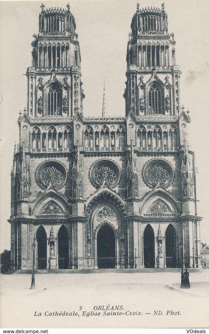 CPA - France - (45) Loiret - Orléans - La Cathédrale - Orleans