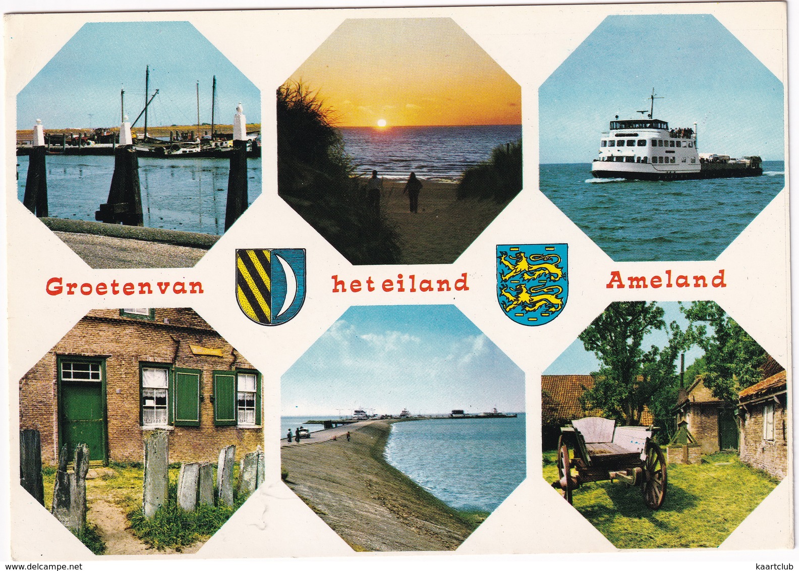 Groeten Van Het Eiland Ameland - (Wadden, Holland) - Ameland