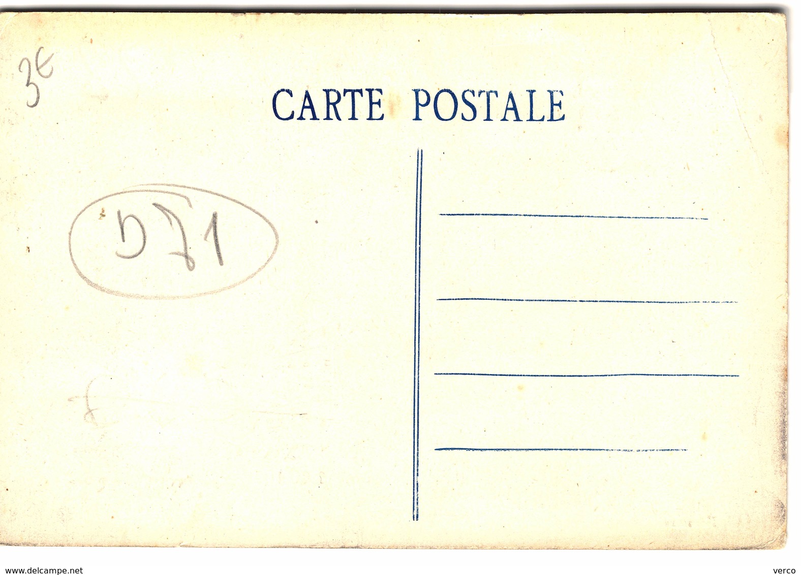Carte Postale Ancienne De SENNECEY Le GRAND - Hotel PARIS NICE, Propriétaire F.BLONDEAU - Altri & Non Classificati
