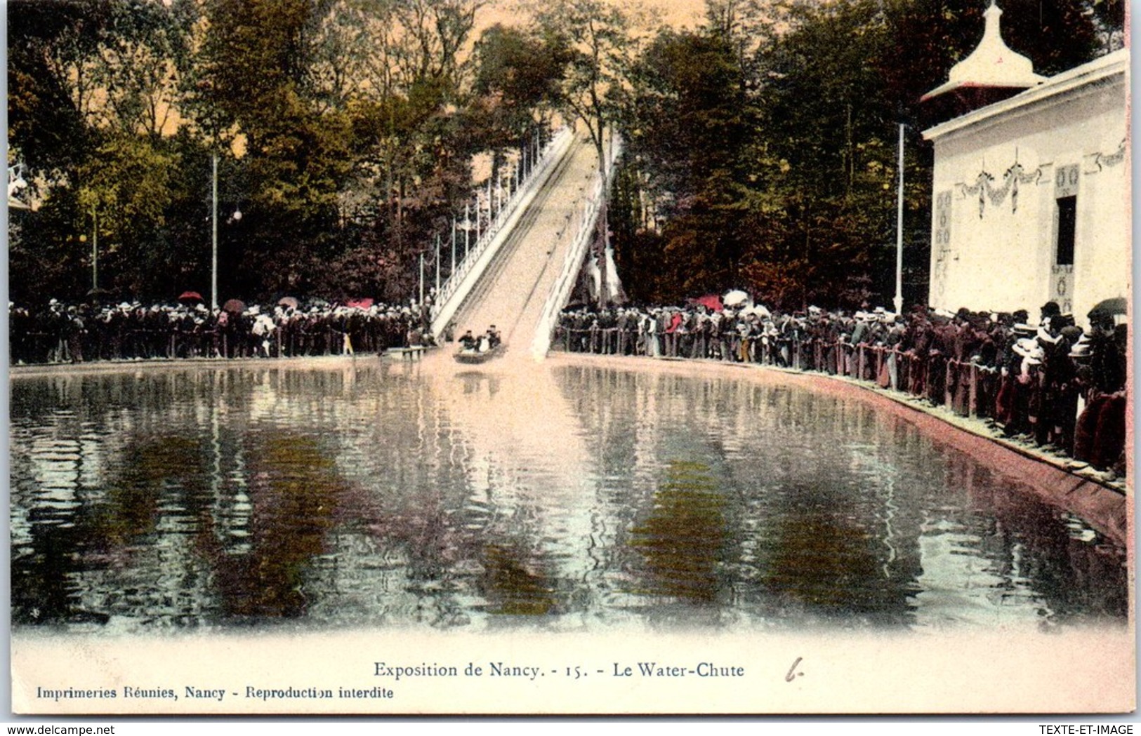 54 NANCY - Exposition - Le Water Chute (manège) - Nancy