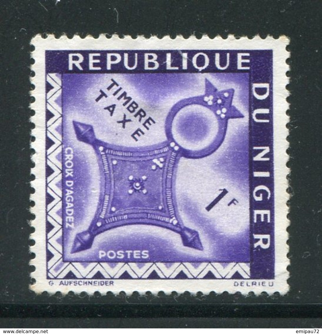 NIGER- Taxe Y&T N°28- Neuf Sans Gomme - Niger (1960-...)