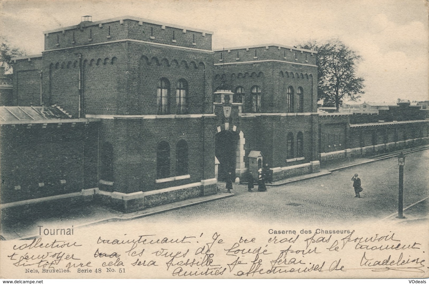 CPA - Belgique - Tournai - Caserne Des Chasseurs - Doornik