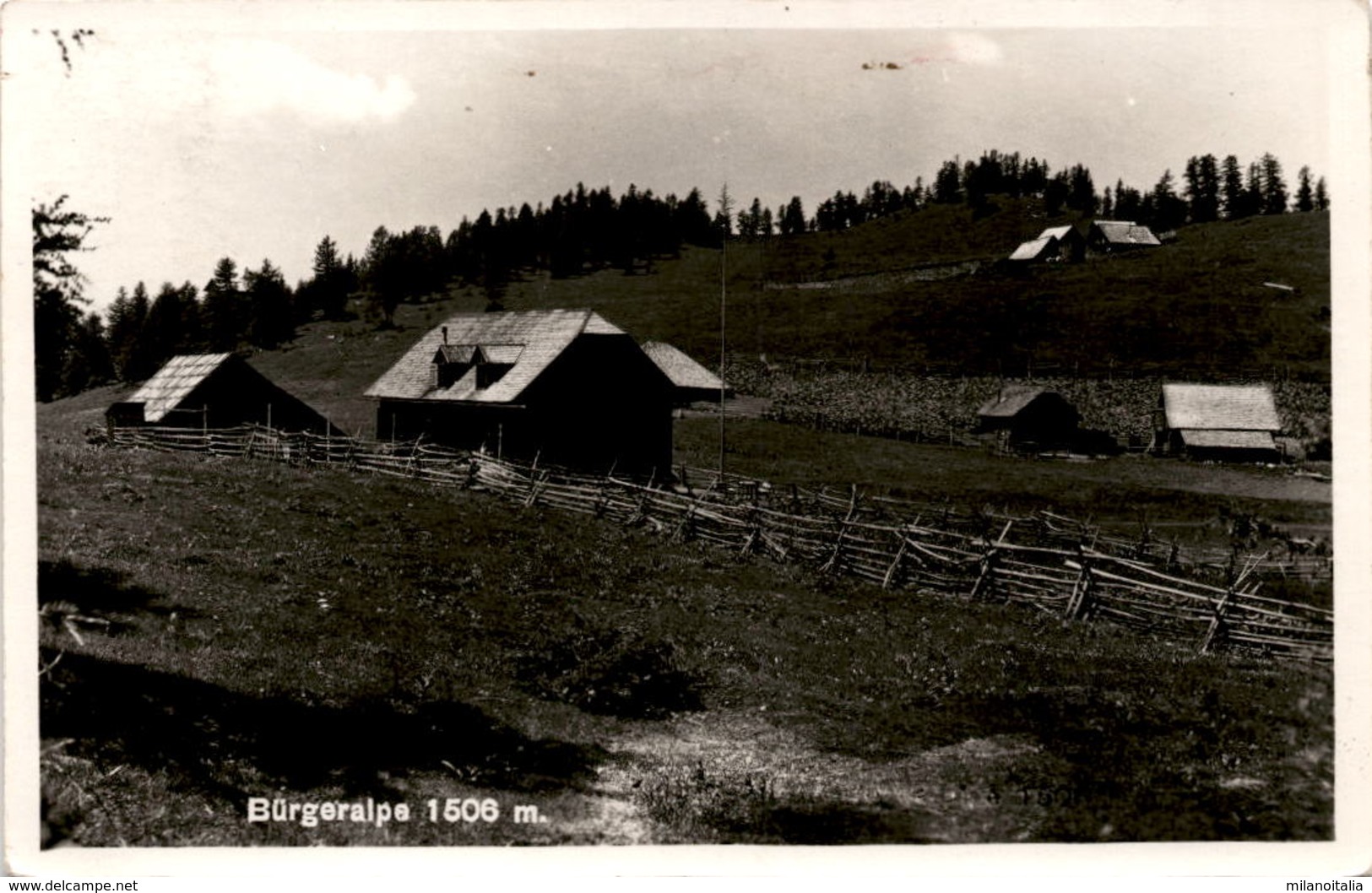 Bürgeralpe 1506 M * 3. 6.1936 - Alfenz