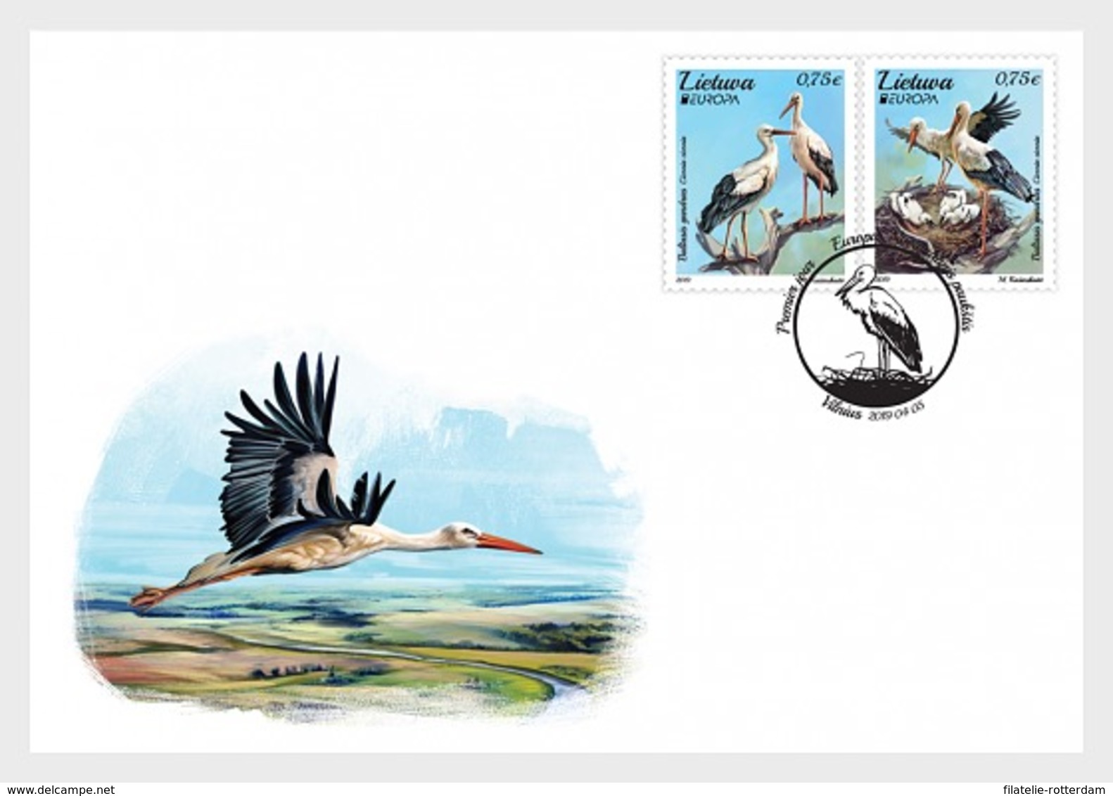 Litouwen / Lithuania - Postfris / MNH - FDC Europa, Vogels 2019 - Litouwen